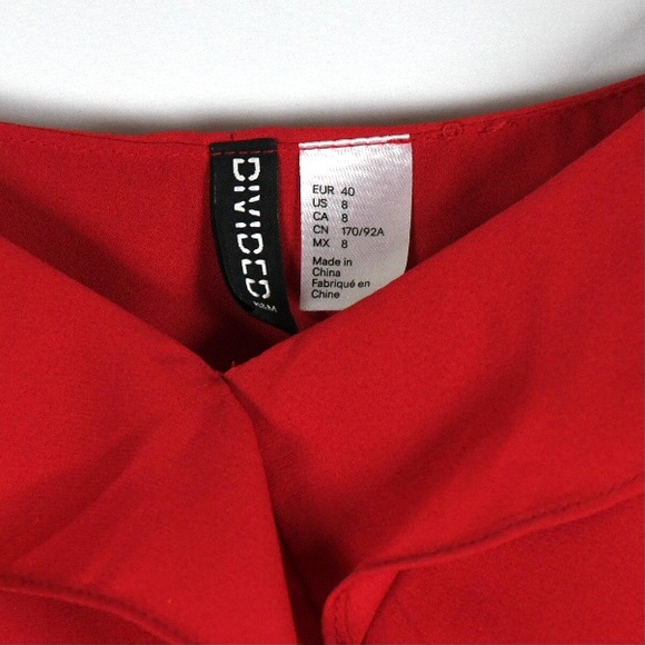 Divided Red Off the Shoulder Ruffle Top - Picture 3 of 9